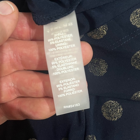 ‼️ Tommy Hilfiger Glitter-Dot Mock-Neck Dress - Size 4 - Picture 3 of 5